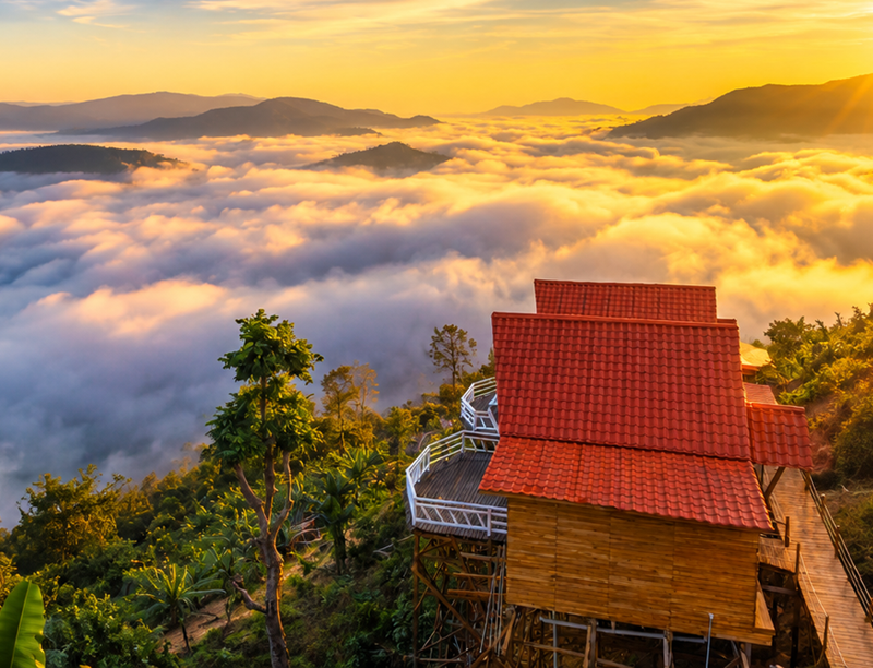 Meghchui Cloud Valley Resort, Sajek